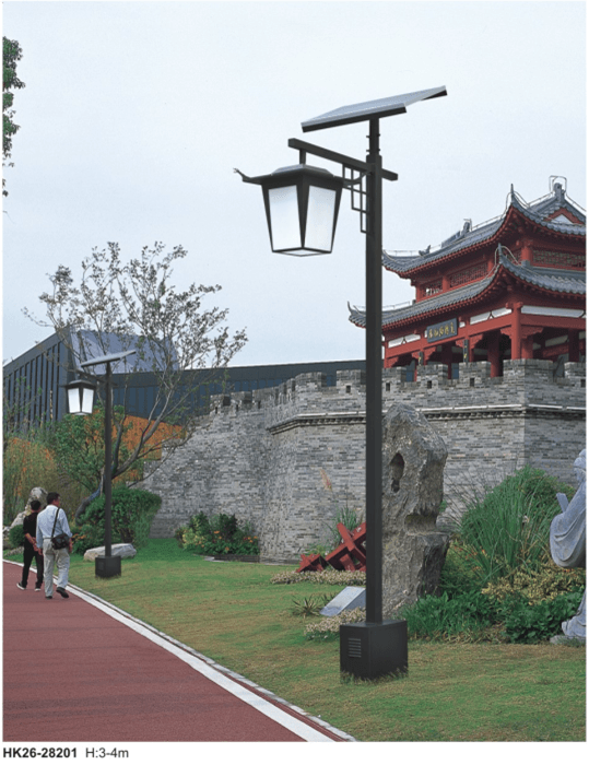 led太陽能庭院燈