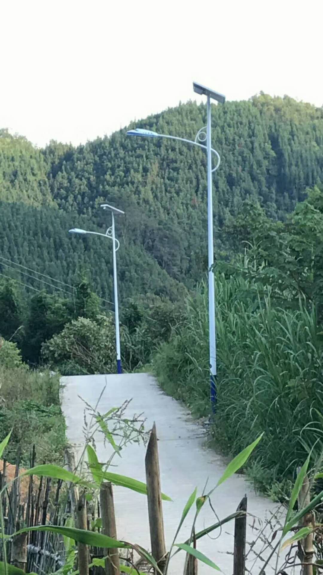 湖南農(nóng)村太陽能路燈